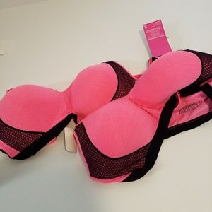 Hanes Pink Bra BUY ONE NWT GET ONE NWOT FREE Xx